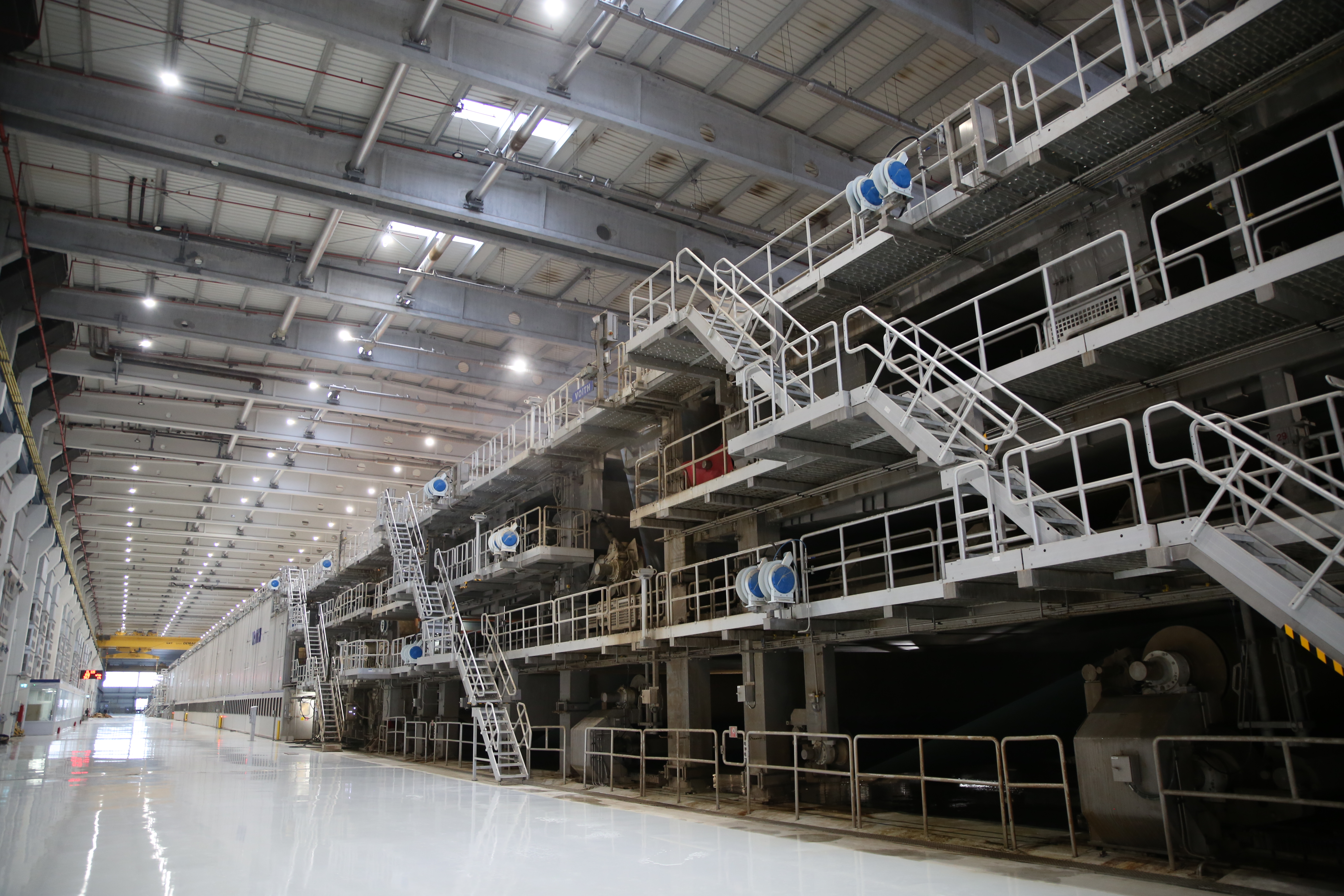 Kağıt makinesi ve üretim platformları